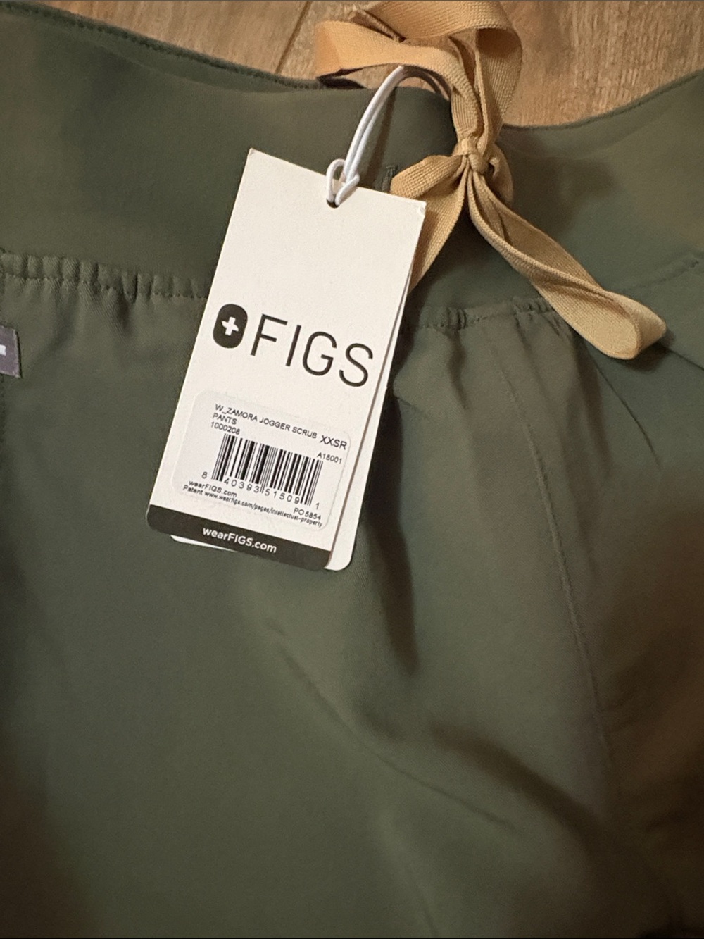 Figs Wonen Zamora moss XXSR - Picture 2 of 4